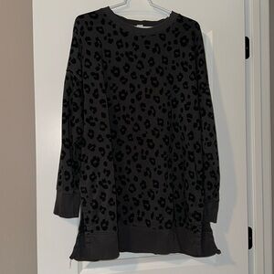 Cheetah-Print Sweater - Old Navy